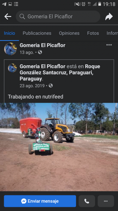 gomeria el pika flor de pedro rodrigues en matachi san roque gonzales km 97